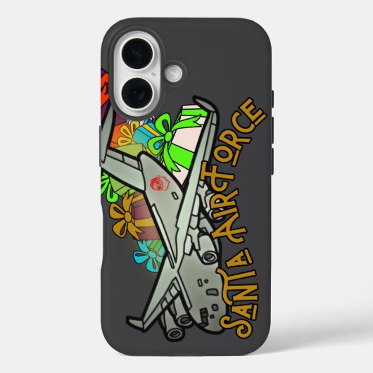 Santa, Air Force, Army Case-Mate iPhone Hülle (Rückseite)