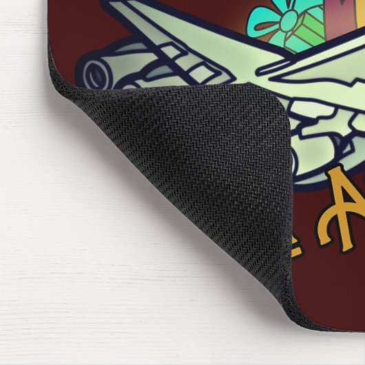 Santa, Air Force, Army Mousepad (Ecke)