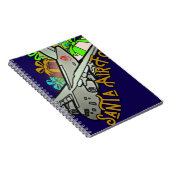Santa, Air Force, Army Notizblock (Rechte Seite)