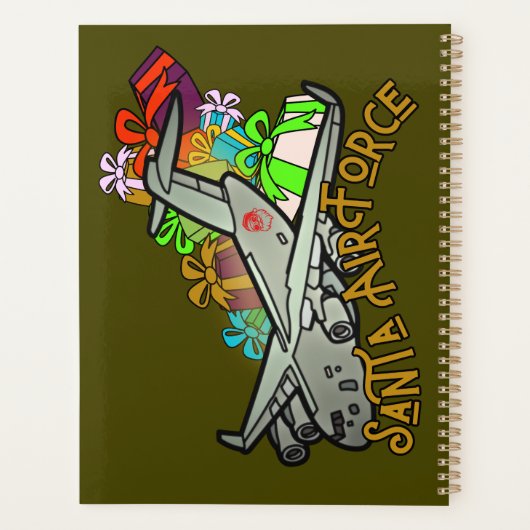 Santa, Air Force, Army Planer (Rückseite)