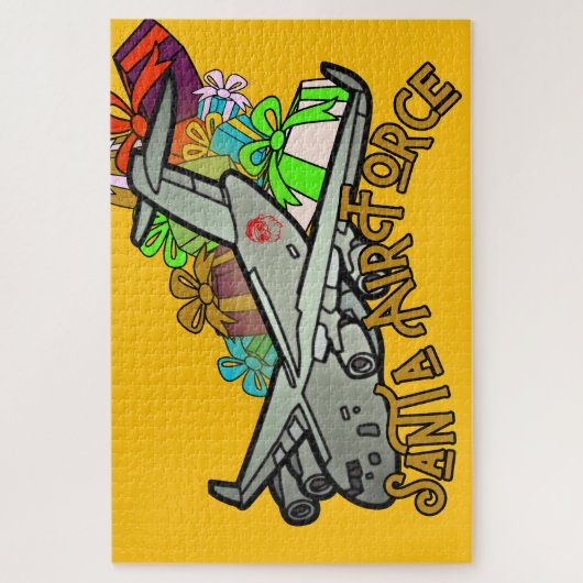 Santa, Air Force, Army Puzzle (Vertikal)