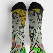 Santa, Air Force, Army Socken (Oben)