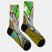 Santa, Air Force, Army Socken (Rechts)