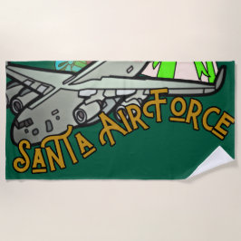 Santa, Air Force, Army Strandtuch