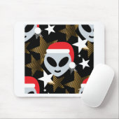 Santa Alien Eemoji Mousepad (Mit Mouse)