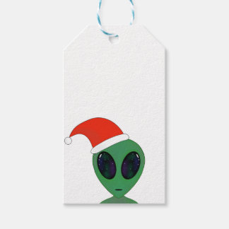Santa Alien Geschenkanhänger