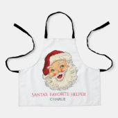 Santa All-over Print Schürze für Kinder (Vorderseite)