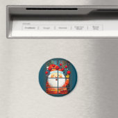 SANTA AM FENSTER MAGNET (In Situ (Geschirrspüler))