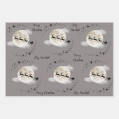 SANTA AM XMAS DAY GESCHENKPAPIER SET (Vorderseite)