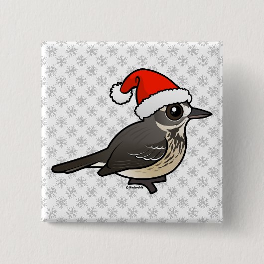 Santa American Pipit Button (Vorderseite)