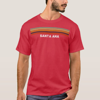 Santa Ana California CA US Cities America Retro T-Shirt