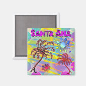 Santa Ana Happy and Hope Magnet (Vorderseite/Rückseite)