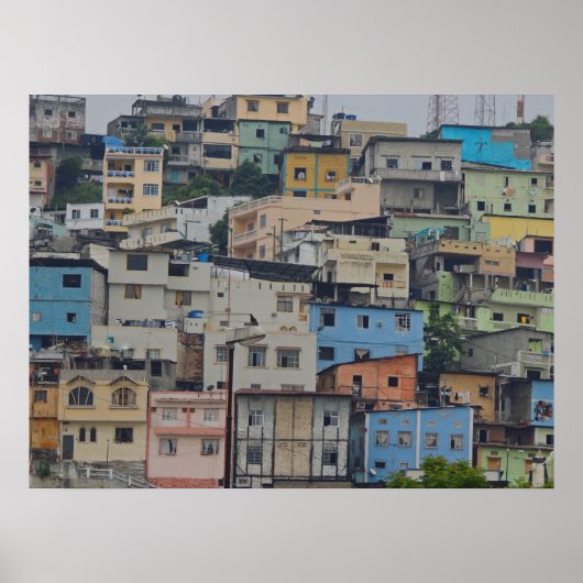 Santa Ana Hill - Guayaquil Ecuador Poster (Vorne)
