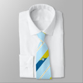 Santa Ana (Kalifornien) Stadtflagge Neck Tie Krawatte (Gebunden)