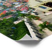 Santa Ana Kapelle, Guayaquil, Ecuador Poster (Ecke)