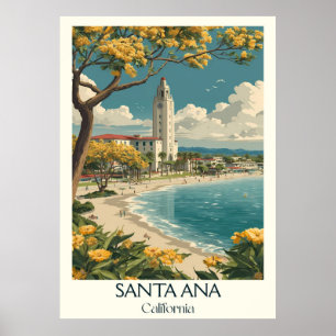 Santa Ana Kunst, Dichtung und Musik   Historische  Poster