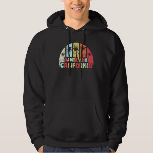 Santa Ana Vintag California Beach Retro Santa Ana Hoodie