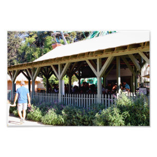 Santa-Ana-Zoo Fotodruck