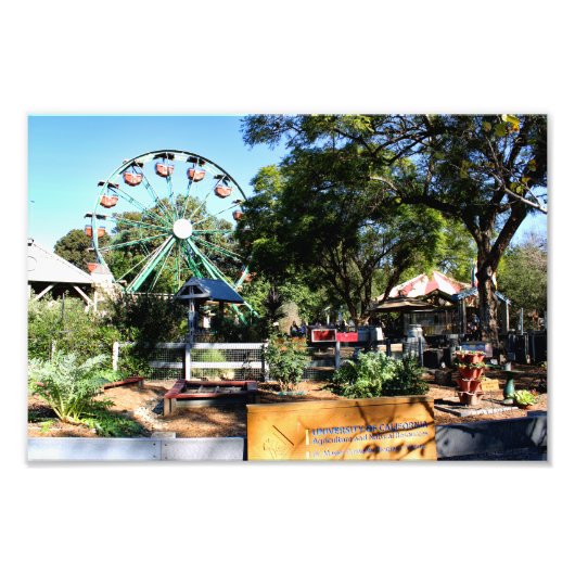 Santa-Ana-Zoo Fotodruck (Vorne)