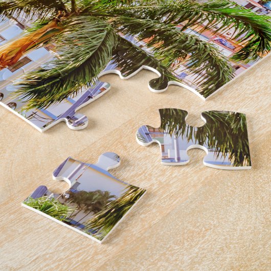 Santa- Anahügel, Guayaquil-Plakat-Druck Puzzle (Seite)