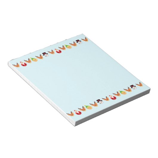 Santa and Friends Notizblock (angewinkelt)