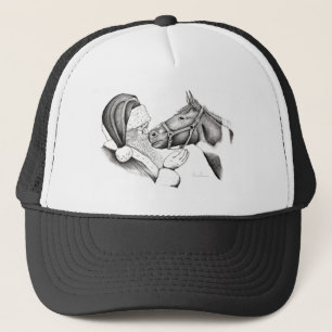 Santa-and-Horse- Truckerkappe