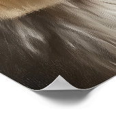 Santa and Reindeer Christmas Poster (Ecke)