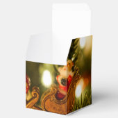 Santa and Reindeer Geschenkschachtel (Geöffnet)