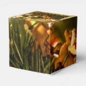 Santa and Reindeer Geschenkschachtel (Rückseite)