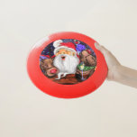 Santa and Reindeers Funny Christmas Frisbee<br><div class="desc">Frisbee mit Funny Santa und Reindeers Weihnachten Party - Cheers Cartoon Feier Malen Spaß Sammlung - Wählen / Fügen Sie Ihren einzigartigen Text / Name / Farbe - Make Your Special Gift - Neu vergrössern und verschieben / ergänzen - Bild / Text mit Anpassungstool. Malerei und Design von MIGNED. Bitte...</div>