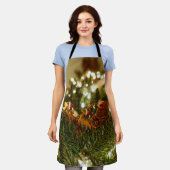 Santa and Sleigh Schürze (Getragen)