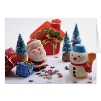 Santa and Snowman