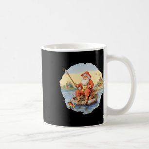 Santa-Angler Weihnachten im Juli Sommer-Angler Kaffeetasse
