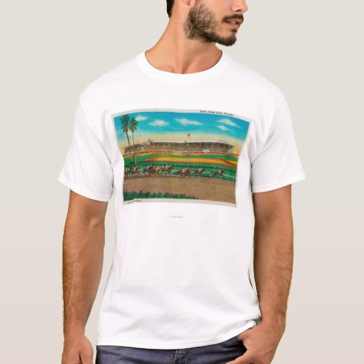 Santa Anita Park-Pferd RacesArcadia, CA T-Shirt (Vorderseite)