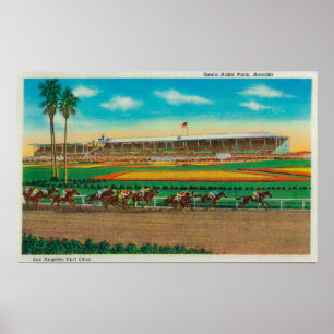 Santa Anita Park RacesArcadia, CA Poster