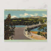 Santa Anna River Bridge Riverside, Kalifornien Postkarte (Vorderseite)