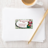 Santa Anschrift Etikett 2 Adressaufkleber (Insitu)