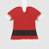 Santa Anzug Ornament (Rückseite)