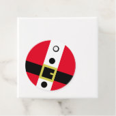 Santa Anzug Personalisierte Namen und Geschenktast Geschenkanhänger (Beispiel)