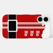 Santa Anzug Phone Case (Rückseite (Horizontal))