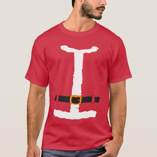 Santa Anzug Retro T-Shirt (Vorderseite)