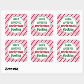 Santa Approved Christmas Cookies Stickers  (Blatt)