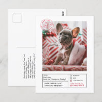 Santa Approved Naughty oder Nice Form Foto