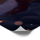 Santa Art Poster (Ecke)