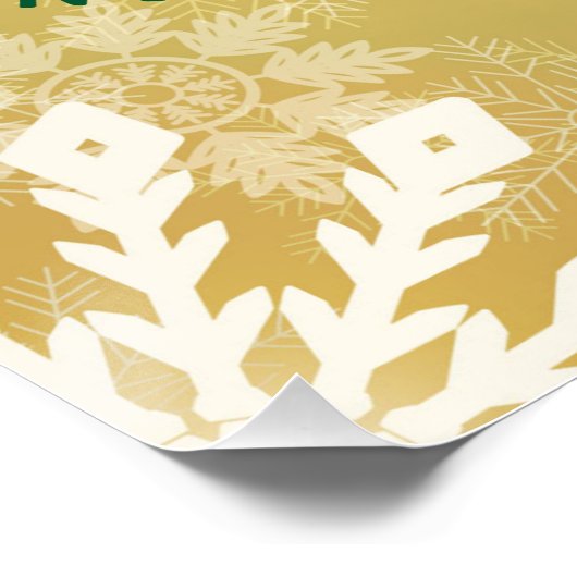 Santa auf einem Stier-Schlitten – Forex Pipmas Ges Poster (Ecke)