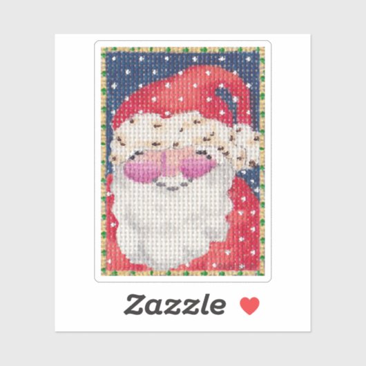 Santa Aufkleber (Blatt)