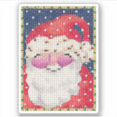 Santa Aufkleber (Vorderseite)