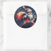 Santa Aufkleber (Tasche)