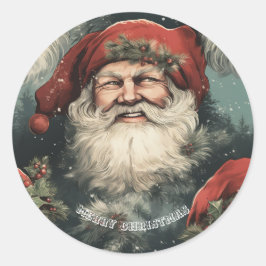Santa Aufkleber