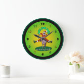 Santa aus Yaawd Große Wanduhr (Zuhause)